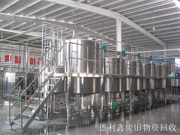 北京周邊廢舊食品廠回收，食品廠設(shè)備回收